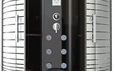 Cabine de Douche Hammam Desineo : le Test du Modèle Noir 100×100