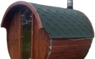 Sauna d&rsquo;extérieur en bois pour 2-4 personnes : évaluation et avantages