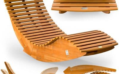 Test Casaria® : chaise Longue Pliable en Bois d’Acacia – Détente et Design