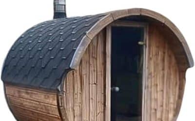 Test du tonneau sauna d&rsquo;extérieur : détente nordique en épicéa