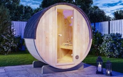 Test FinnTherm Sauna Mini XXS : détente en tonneau pour 2-3 personnes