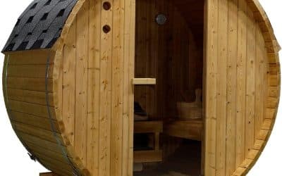 Test WELCON Tonneau : le Sauna de Jardin 2 Places à Découvrir