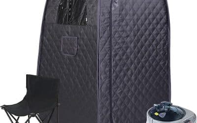 Test : sauna pliable 1000W avec télécommande et accessoires