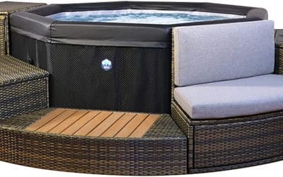 Test : spa NetSpa Octopus semi-rigide 4-6 places et mobilier