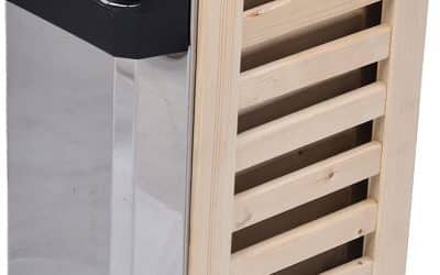 Test du poêle électrique Kudoo 3.6KE avec contrôleur intégré pour sauna