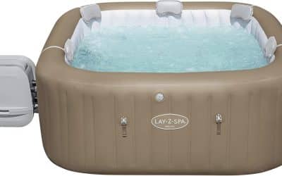 Test du Bestway Lay-Z-Spa Palma : bain à remous gonflable avec LEDs