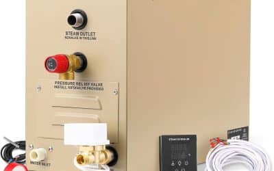 Test du générateur de vapeur Hanchen 6KW pour sauna et douche turque