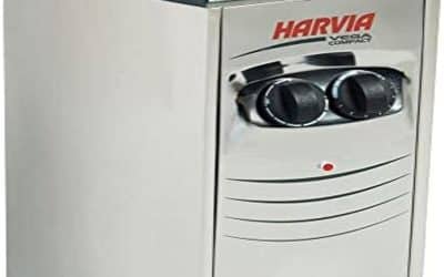 Test du poêle électrique Harvia Vega pour sauna : puissance compacte et élégance en inox