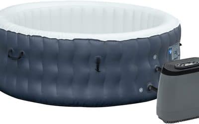 Test du spa gonflable Outsunny : détente pour 4/6 personnes