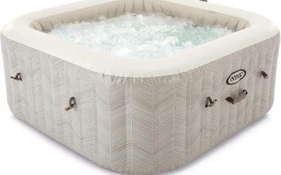 Test du spa Intex Pure Spa Chevron 4 places