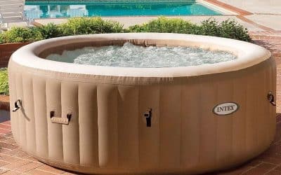Test spa gonflable Intex Pure 4 places