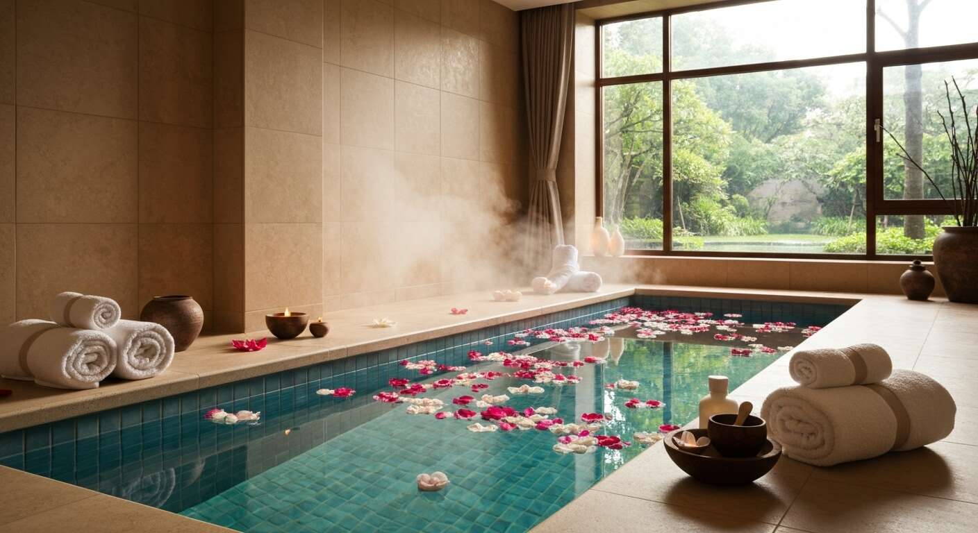 R&eacute;duction du stress et anxi&eacute;t&eacute; : l'effet apaisant du spa