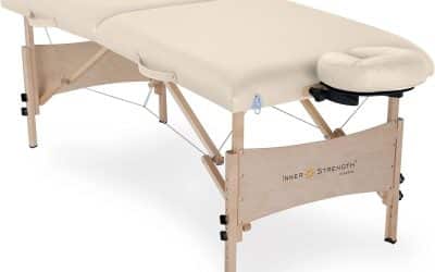 Test de la table de massage portable Earthlite Elément Vanilla