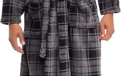 Test du peignoir Alexander Del Rossa : chaleur et confort avec style