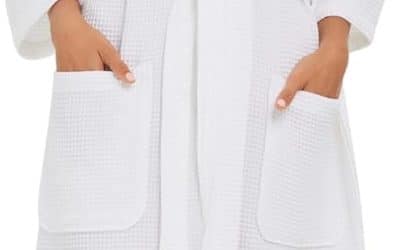 Test : peignoir Monarch gaufré pour spa, confort et légèreté