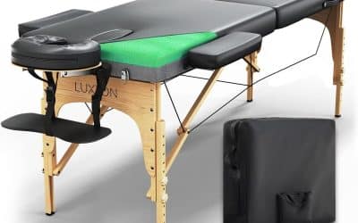 Test : table de massage portable Luxton Home, confort et praticité