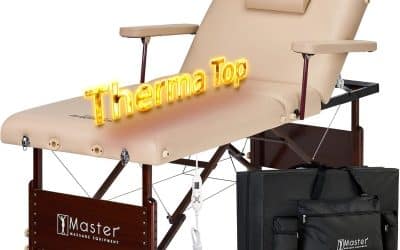 Test de la table de massage pliante Master Massage Del Ray chauffante