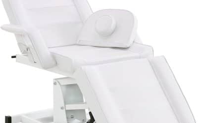 Test de la table de tatouage électrique Barberpub 0100 : pliable et réglable en hauteur