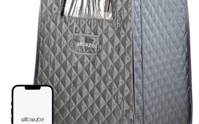 Test : sauna portable WillowYBE avec contrôle Bluetooth et générateur de vapeur