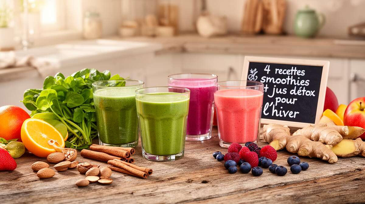 Smoothies et jus d&eacute;tox : des alli&eacute;s sant&eacute; gourmands