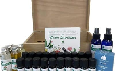 Test : coffret aromathérapie bio – 20 huiles essentielles