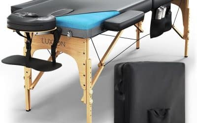 Test de la table de massage portable pliable Luxton Home avec mousse à mémoire