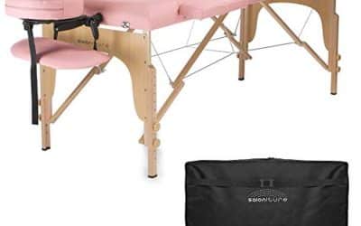 Test : table de massage pliante portable Saloniture