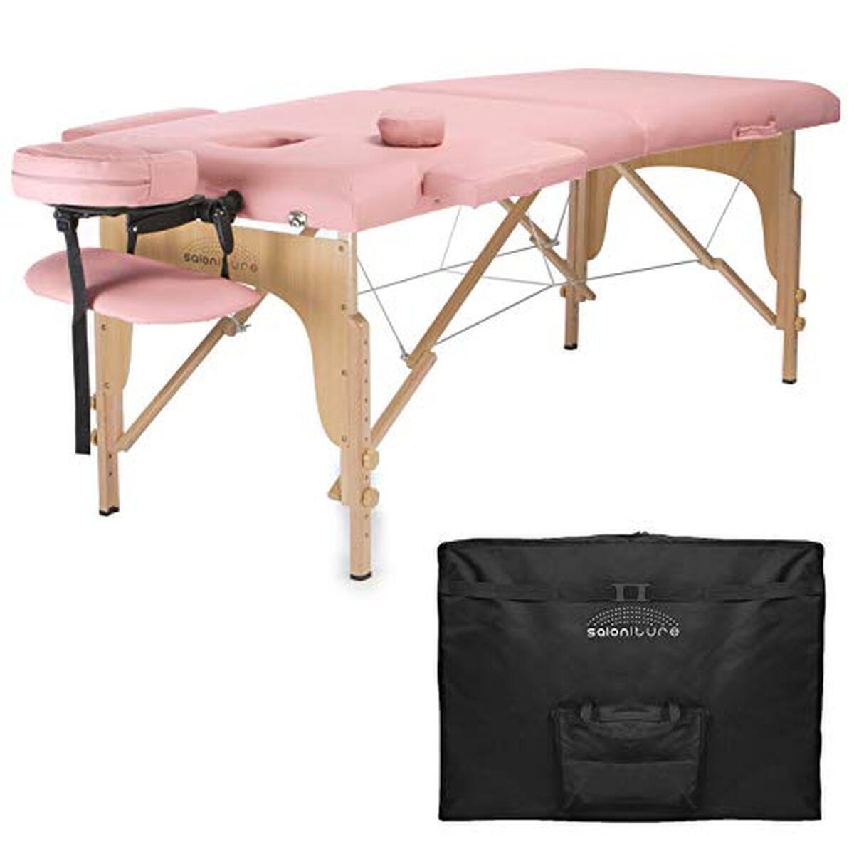 Test : table de massage pliante portable Saloniture