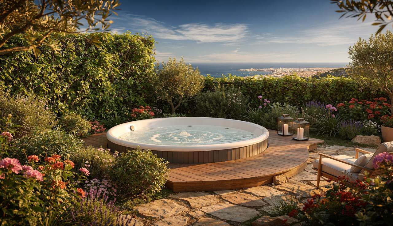Détente et luxe : jacuzzi Caldera à Saint-Clair Sète
