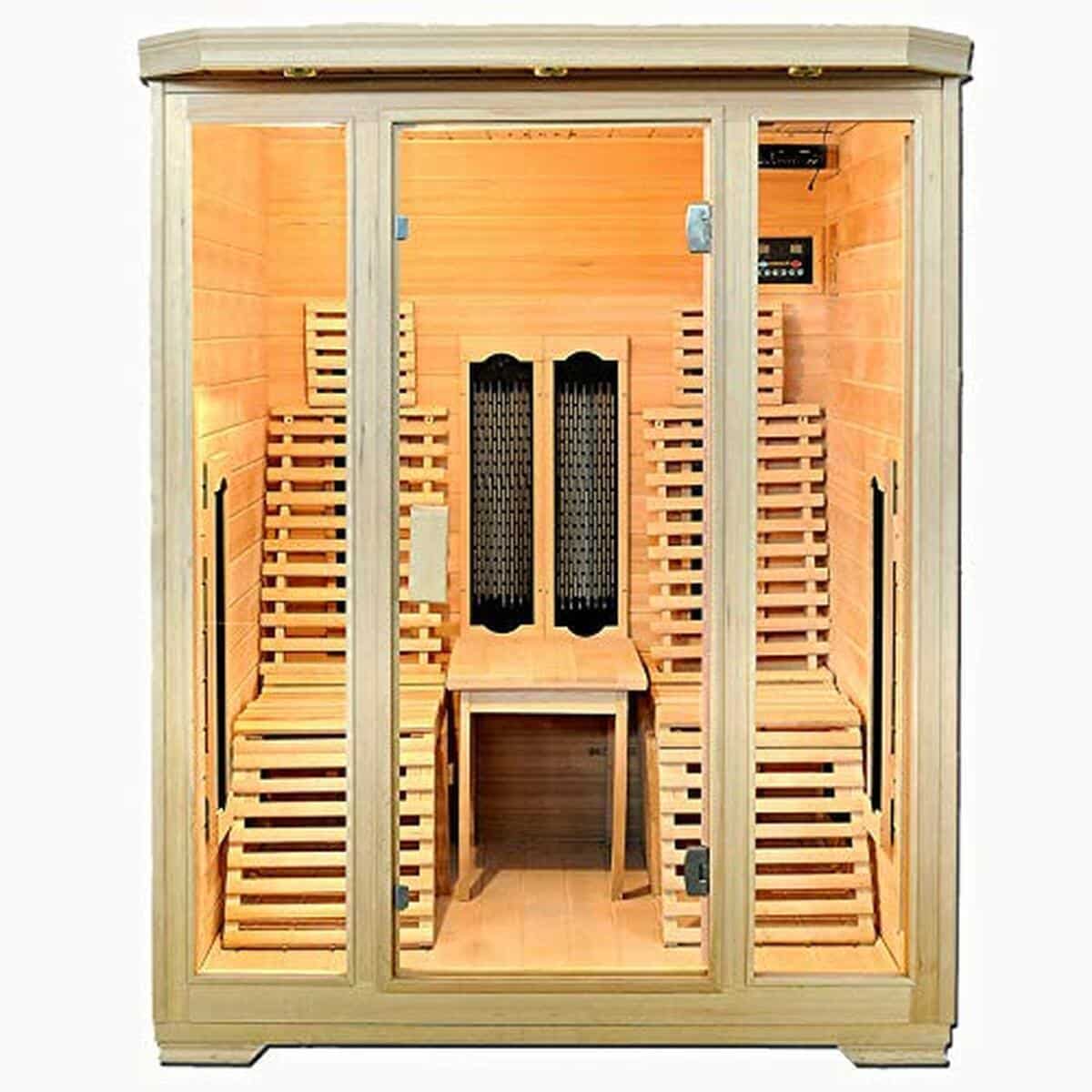 home-staging_01 Test : cabine de sauna infrarouge XXL LED et radio USB MP3