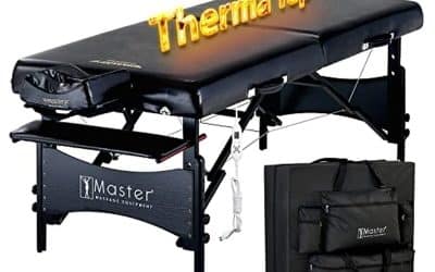 Test de la table de massage Master Massage Cm Galaxy : pliable et chauffante
