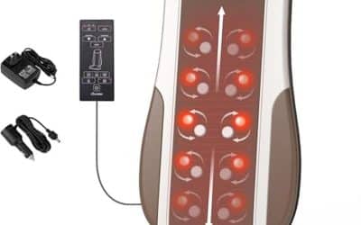 Test : shiatsu masseur de dos chauffant pour chaise