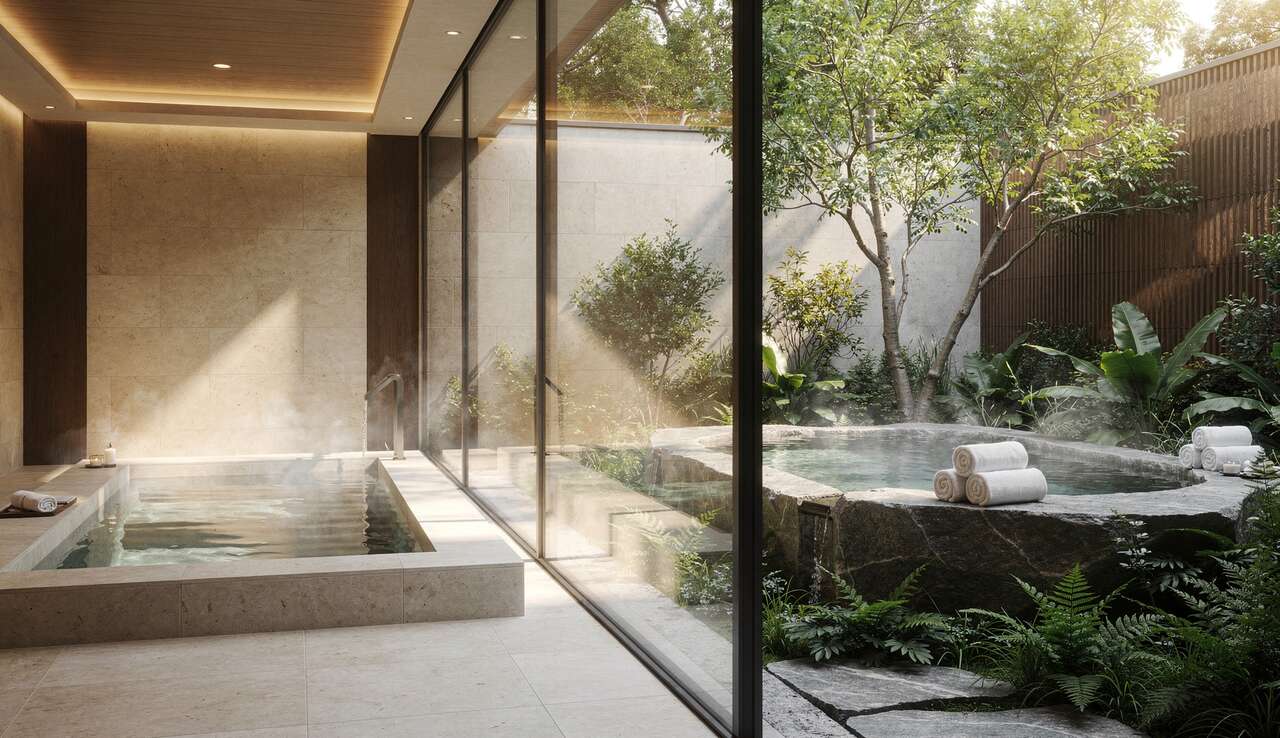 Les avantages d'un spa ext&eacute;rieur