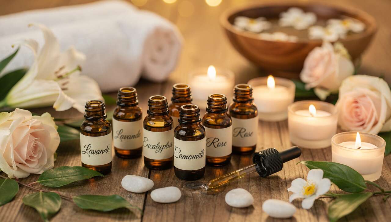Les huiles essentielles pour nourrir la peau
