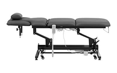 Test de la table de massage électrique Physa Nantes Grey_PH : performance et robustesse 200 kg