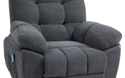 Test du fauteuil de massage électrique HOMCOM avec vibration et chauffage