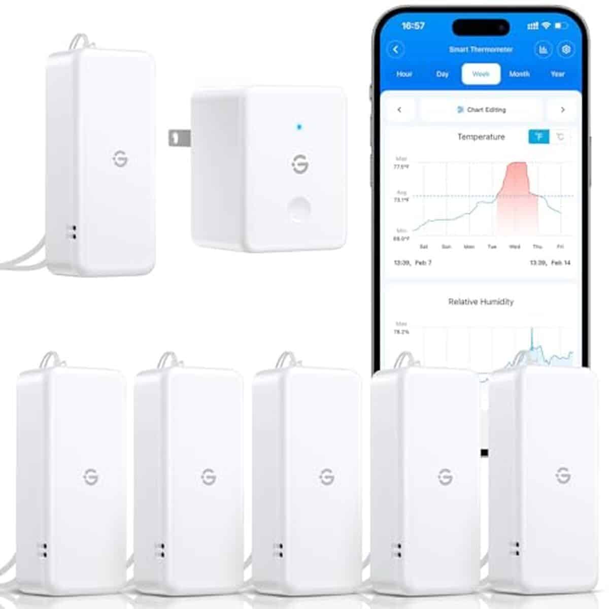 Test : thermomètres hygromètres WiFi GoveeLife 2.0, capteur intelligent pour chambre