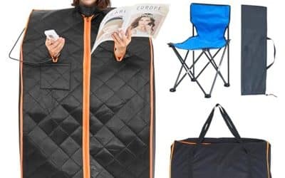 Test du sauna portable 1050 W VEVOR : détente et thérapie à domicile