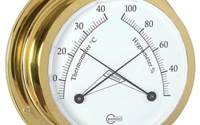 Test du thermomètre hygromètre Barigo 1190ms en laiton