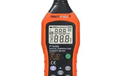 Test Protmex Pt6508 : hygromètre Thermomètre Numérique Avec Écran Lcd