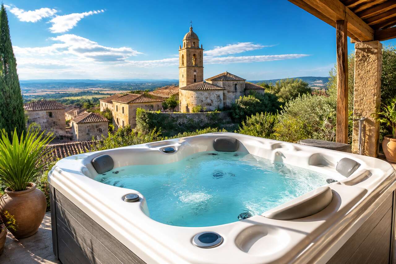 home-staging_01 Découvrez l'art de la détente avec le jacuzzi Caldera à Villeveyrac en Occitanie