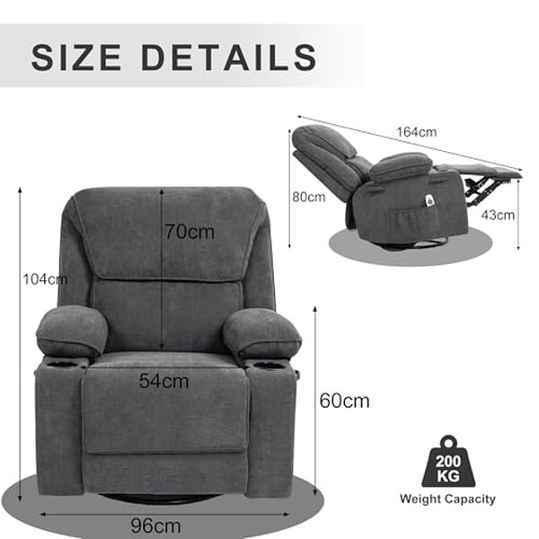 Découvrez notre test complet du fauteuil relaxant massant pivotant 360° avec fonction chauffante. Avis détaillé, caractéristiques et conseils d'achat pour choisir le meilleur fauteuil de relaxation. 