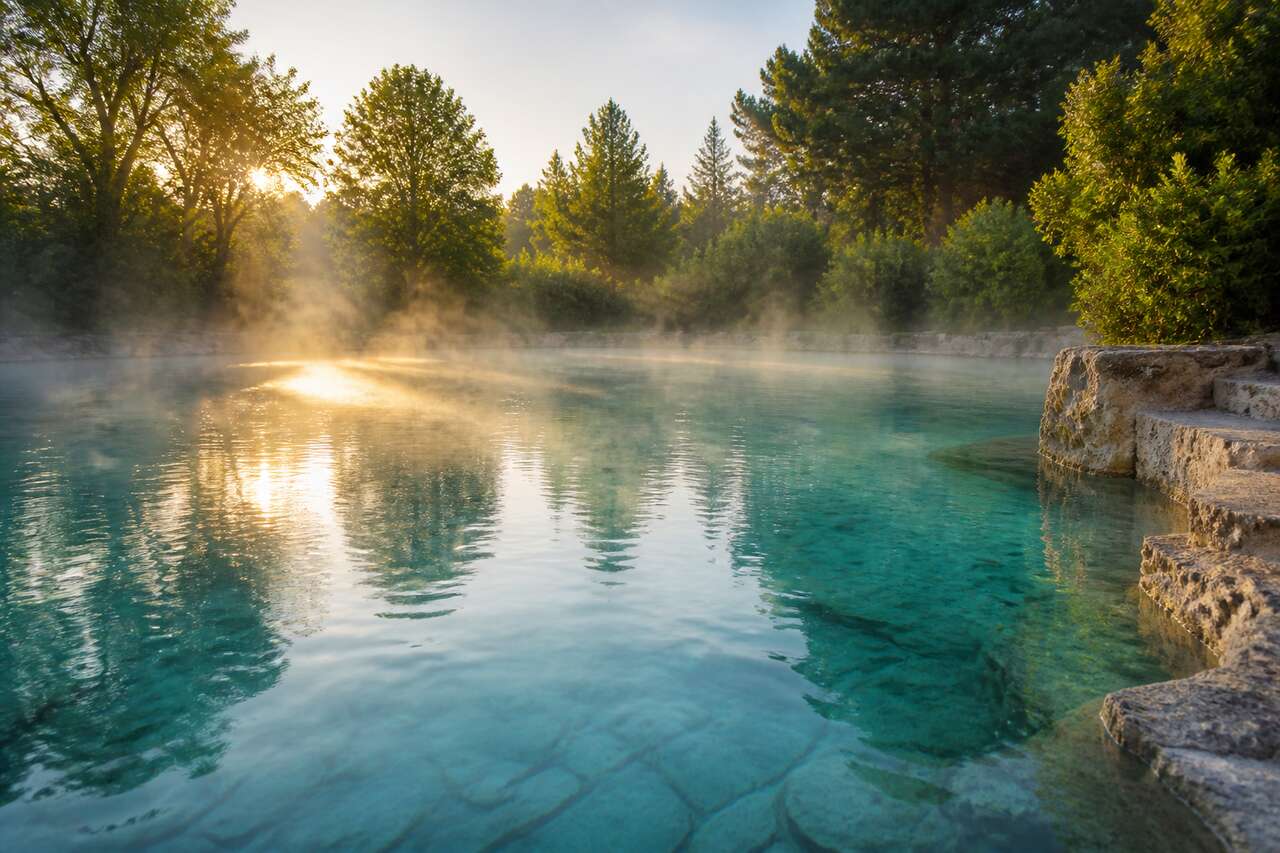 Les bienfaits de l'eau thermale de casteljaloux