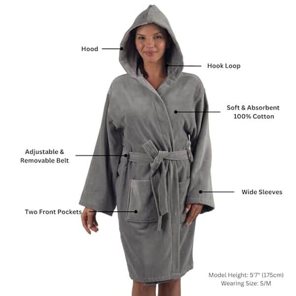 Découvrez notre avis complet sur le peignoir alpine swiss Stacy en coton. Absorbe l'eau rapidement et offre un confort exceptionnel pour votre salle de bain. 