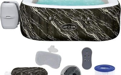 Test du spa gonflable lay-z spa hollywood airjet : confort pour 6 personnes
