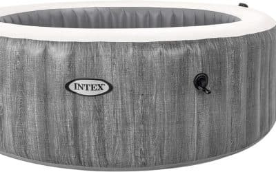 Test du spa intex pure spa baltik 6 places : détente ultime en gris cérusé