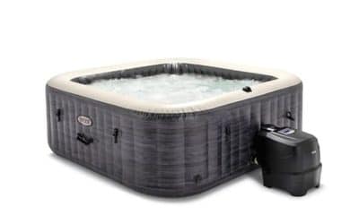 Test Intex Greystone Deluxe : spa carré à bulles pour 6 personnes