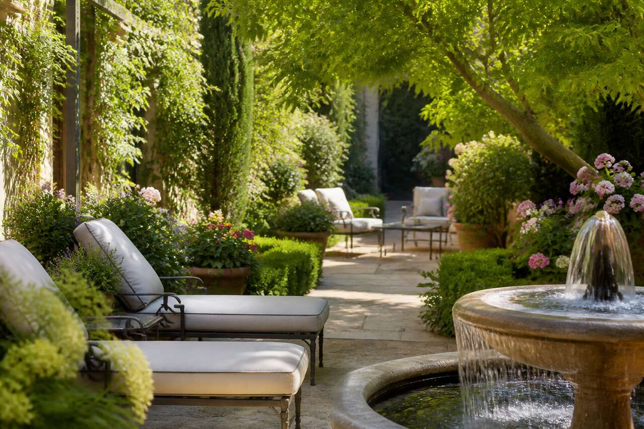 Ce qui fait une vraie oasis de bien-être dans un jardin Ce qui fait une vraie oasis de bien-être dans un jardin