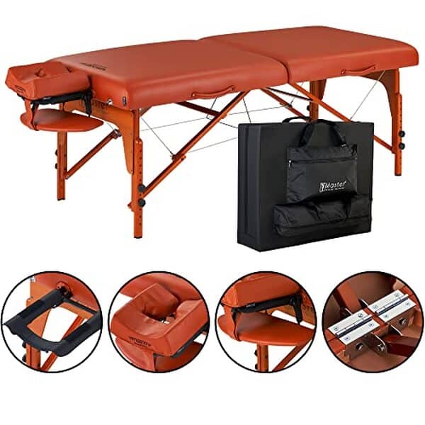 Découvrez notre avis complet sur la table de massage portable Master Massage Rouge Montagne : performances, caractéristiques et avantages pour vos séances de détente à domicile. 