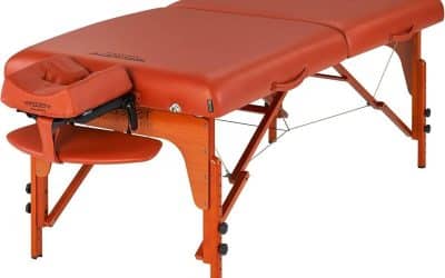 Test de la table de massage portable Master Massage Rouge Montagne